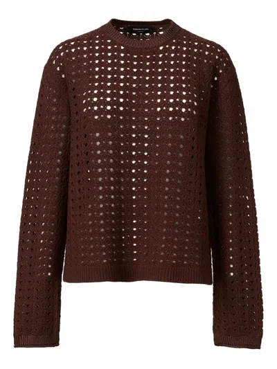 FABIANA FILIPPI OPEN-KNIT SWEATER