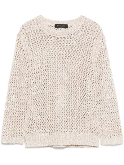 FABIANA FILIPPI OPEN-KNIT SWEATER