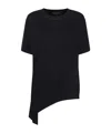 Fabiana Filippi Open-necked Black Shirt In Black