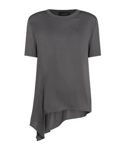 Fabiana Filippi Open-necked Black Shirt
