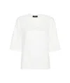 Fabiana Filippi T-shirt With Chain Detail In White
