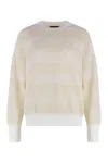 Fabiana Filippi Women's Openwork-knit Pullover Sweater In Green
