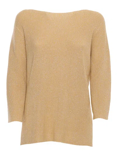 Fabiana Filippi Orange Yarn Sweater