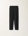 Fabiana Filippi Orvieto Linen And Viscose Trousers In Blue