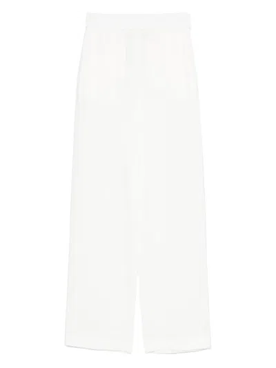 Fabiana Filippi Orvieto Straight-leg Trousers In White