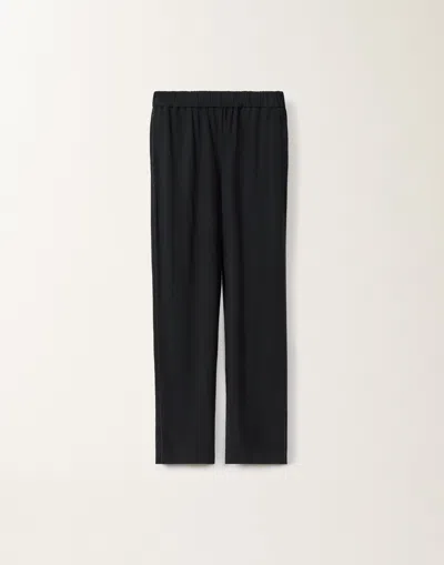 Fabiana Filippi Orvieto Stretch Sablé Trousers In Blue