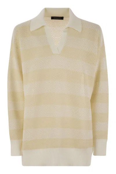 FABIANA FILIPPI FABIANA FILIPPI OVER SHIRT IN WOOL AND COTTON