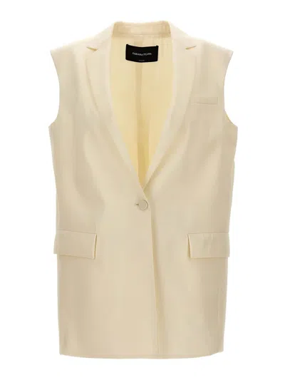 Fabiana Filippi Oversized Vest In White