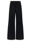 Fabiana Filippi Trousers Wide-leg Elasticated Waistband In Black