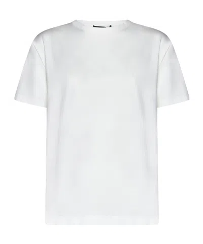Fabiana Filippi Panelled Cotton T-shirt In White