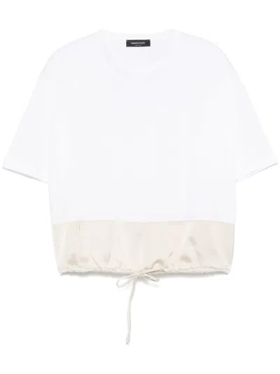 Fabiana Filippi Panelled Top In White
