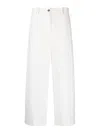 Fabiana Filippi Wide Leg Trousers In White