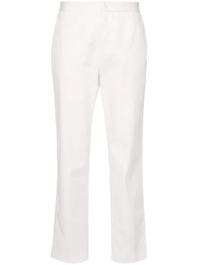 Fabiana Filippi High-waist Straight-leg Trousers In Neutrals