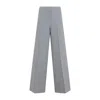 Fabiana Filippi Wide-leg Trousers With Clean Waistband And Subtle Pleats