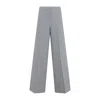 Fabiana Filippi Wide-leg Trousers With Clean Waistband And Subtle Pleats
