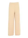 Fabiana Filippi Viscose Linen Jogging Trousers In Neutral