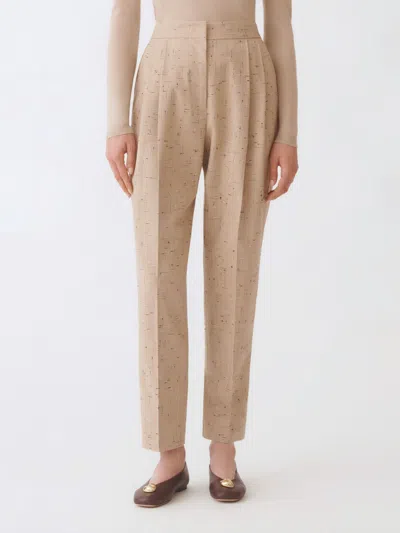 FABIANA FILIPPI PANTS FABIANA FILIPPI WOMAN COLOR BEIGE,H20304022