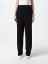 Fabiana Filippi Trousers With Elastic Waistband And Back Pocket In Black