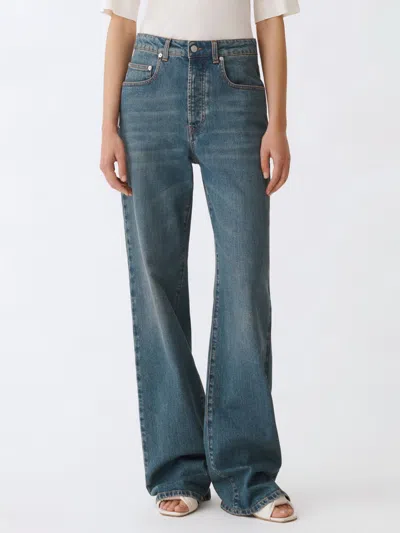 FABIANA FILIPPI JEANS FABIANA FILIPPI WOMAN COLOR BLUE,G44626009
