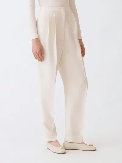 Fabiana Filippi Pants  Woman Color Butter In White