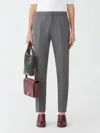 FABIANA FILIPPI trousers FABIANA FILIPPI WOMAN colour GRAPHITE,G10994143