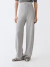 Fabiana Filippi Knitted Wide Leg Trousers In Grey