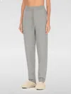 Fabiana Filippi Tapered Leg Pants With Elastic Waistband In Grau