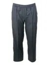 Fabiana Filippi Wool Blend Pants In Gray