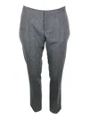 Fabiana Filippi Wool Blend Pants In Gray
