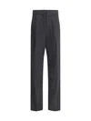 Fabiana Filippi Pleated Front Trousers In Gray