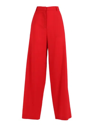Fabiana Filippi Wide-leg Trousers In Red