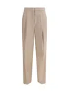 Fabiana Filippi Pleated Front Trousers In Gray