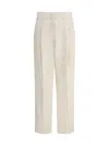 Fabiana Filippi Pressed-crease Tailored Trousers In Neutral