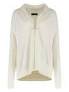 Fabiana Filippi Wool-blend Cardigan In Nude