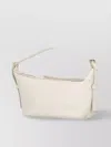 Fabiana Filippi Pebbled Leather Shoulder Bag With Adjustable Strap