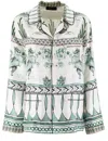 Fabiana Filippi Graphic-print Shirt In White