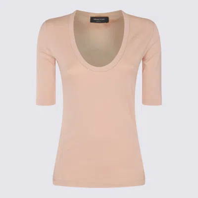 Fabiana Filippi T-shirt E Polo Cipria In Powder