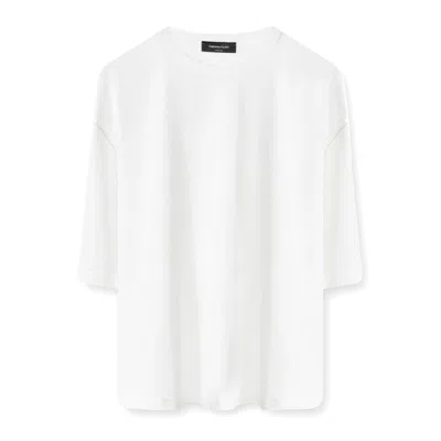 Fabiana Filippi Plain T-shirt In White