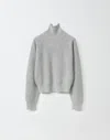 Fabiana Filippi Platinum And Mohair Sweater In Grey