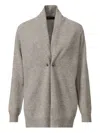 Fabiana Filippi Platinum Cardigan In Neutral