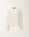 Fabiana Filippi Platinum Cardigan In White