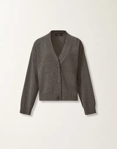 Fabiana Filippi Platinum Cardigan In Gray