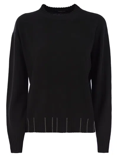 FABIANA FILIPPI FABIANA FILIPPI PLATINUM CREW NECK JUMPER