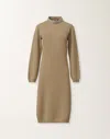 Fabiana Filippi High-neck Long-sleeve Dress