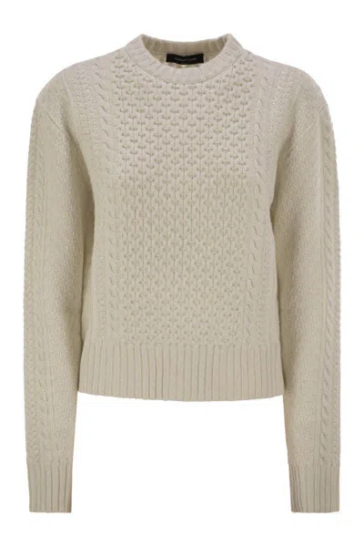 FABIANA FILIPPI FABIANA FILIPPI PLATINUM FISHERMAN JERSEY WITH LUREX