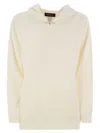 Fabiana Filippi Platinum Hoodie In Neutral