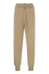 Fabiana Filippi Platinum Jogging Trousers In Neutral