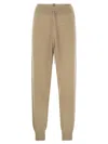 Fabiana Filippi Platinum Jogging Trousers In Neutral