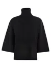 Fabiana Filippi Women's Wool Blend Turtleneck Sweater In Black