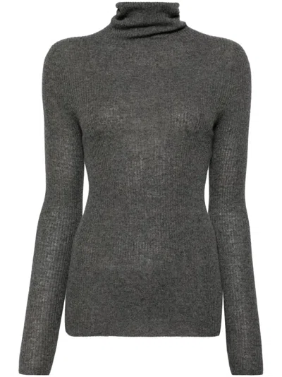 Fabiana Filippi Platinum Sweater In 灰色